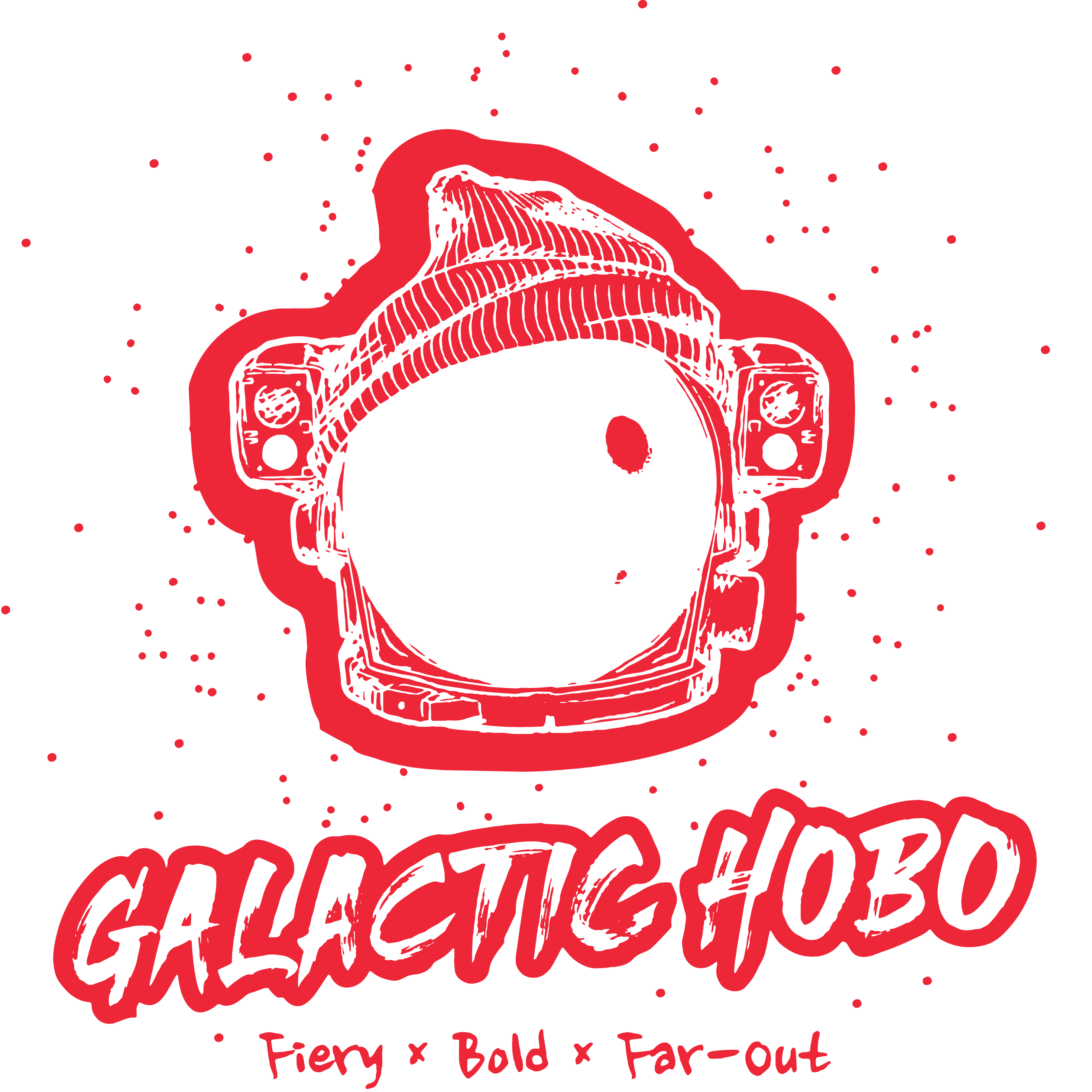 Galactic Hobo Red_Full Logo